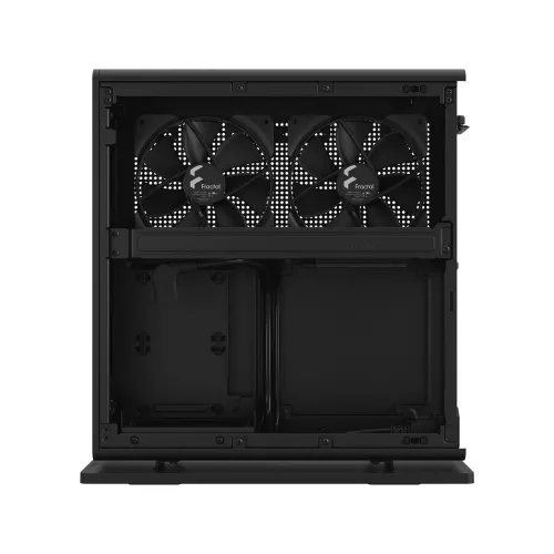 Case Fractal Design Ridge Black mITX PCIe 4.0 (FD-C-RID1N-11) – Thiết Kế Slim Nhỏ Gọn | Hỗ Trợ GPU Hiệu Năng Cao
